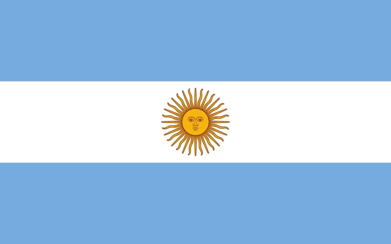 Drapeau du pays : Argentine